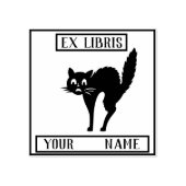 Tampons Encreurs Ex Libris Boplate - Black cat (Impression)