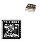 Tampons Encreurs Ex Libris - Caméra Vintage (Tamponné)