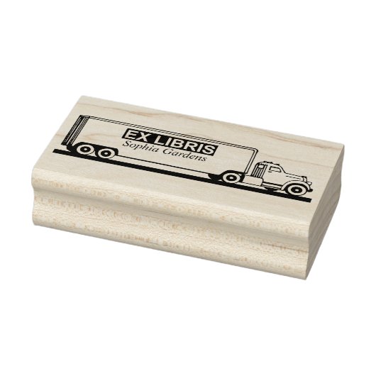 Tampons Encreurs Ex Libris - Camion (Tampon)