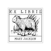 Tampons Encreurs Ex Libris, Capybara Book (Impression)