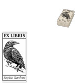 Tampons Encreurs Ex Libris - Corbeau (Tamponné)
