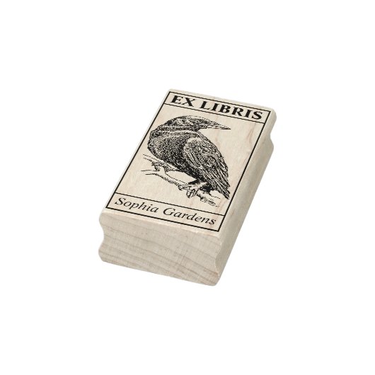 Tampons Encreurs Ex Libris - Corbeau (Tampon)