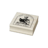 Tampons Encreurs Ex-libris crâne moderne de la bibliothèque de (Tampon)