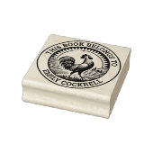 Tampons Encreurs Ex Libris - Croisement de Cockerel à l'aube (Tampon)