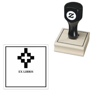 Tampons Encreurs Ex-libris croix