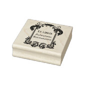 Tampons Encreurs Ex Libris Élégant (Tampon)