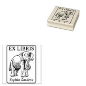 Tampons Encreurs Ex Libris - Eléphant indien (Tamponné)