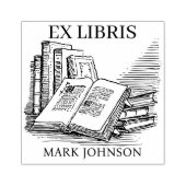 Tampons Encreurs EX libris exlibris bibliothèque bibliothèque bibli (Impression)