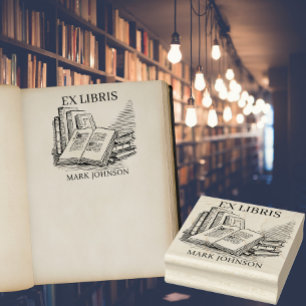 Tampons Encreurs EX libris exlibris bibliothèque bibliothèque bibli