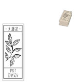 Tampons Encreurs EX libris exlibris bibliothèque livre bibliothèque (Tamponné)