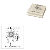 Tampons Encreurs EX libris exlibris bibliothèque livre bibliothèque (Tamponné)