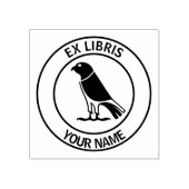 Tampons Encreurs Ex libris faucon plate (Impression)