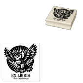Tampons Encreurs Ex Libris - Librarian Owl (Tamponné)