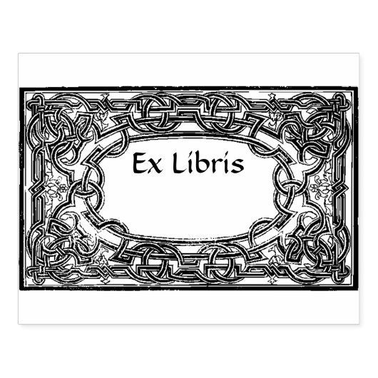 Tampons Encreurs Ex-libris Livre Ancien Parchemin Antique (Impression)