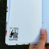Tampons Encreurs Ex Libris, livre de chats mignon