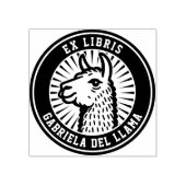 Tampons Encreurs Ex Libris - Llama Champion (Impression)