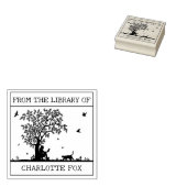 Tampons Encreurs Ex-libris Mignon De Chat (Tamponné)