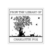 Tampons Encreurs Ex-libris Mignon De Chat (Impression)