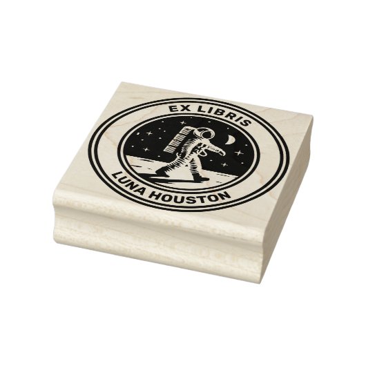 Tampons Encreurs Ex Libris - Moon Walk (Tampon)