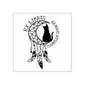Tampons Encreurs Ex Libris Mystic Chat, Moon Dream Catcher Book (Impression)