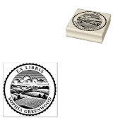 Tampons Encreurs Ex Libris - Paysage rural 05 (Tamponné)