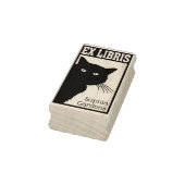 Tampons Encreurs Ex Libris Peeping Chat noir (Tampon)