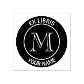 Tampons Encreurs Ex libris Plaque de monogramme (Impression)