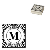 Tampons Encreurs Ex libris Plaque de monogramme (Tamponné)