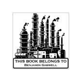 Tampons Encreurs Ex Libris - raffinerie d'huile (Impression)