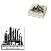 Tampons Encreurs Ex Libris - raffinerie d'huile (Tamponné)