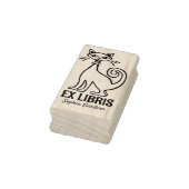 Tampons Encreurs Ex Libris - Retro Cat (Tampon)