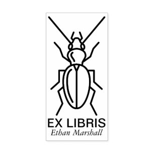 Tampons Encreurs Ex Libris - Scarabée v2