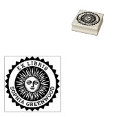 Tampons Encreurs Ex Libris - Sun Face (Tamponné)