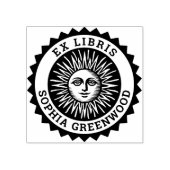 Tampons Encreurs Ex Libris - Sun Face (Impression)