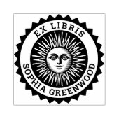 Tampons Encreurs Ex Libris - Sun Face (Impression)