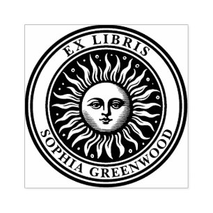 Tampons Encreurs Ex Libris - Sun Face 2