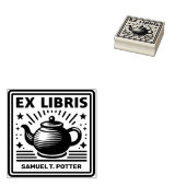 Tampons Encreurs Ex Libris - Tea Party (Tamponné)