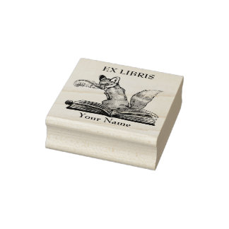 Tampons Encreurs Ex Libris, Timbre du livre Fox