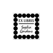 Tampons Encreurs Ex Libris Timbre En Caoutchouc Moderne (Impression)