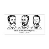 Tampons Encreurs Ex Libris - Trois hommes v3 (Impression)