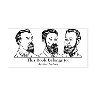 Tampons Encreurs Ex Libris - Trois hommes v6