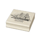 Tampons Encreurs Ex Libris - Voilier (Brig) (Tampon)