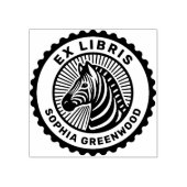 Tampons Encreurs Ex Libris - Zèbre (Impression)