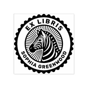 Tampons Encreurs Ex Libris - Zèbre
