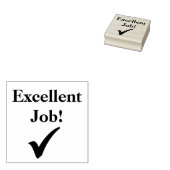 Tampons Encreurs Excellente note de vérification du travail (Tamponné)