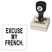 Tampons Encreurs Excusez Mon Français ! (Tamponné)