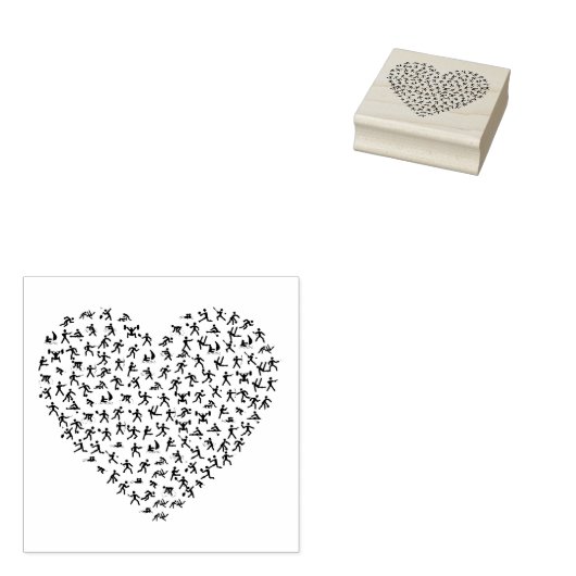 Tampons Encreurs Exercice Heart (Tamponné)