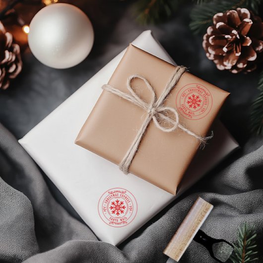 Tampons Encreurs Express de Noël Classique rouge