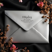 Tampons Encreurs Exquisite Elegant Wedding Anniversarie Address