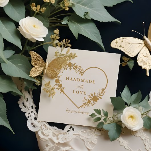 Tampons Encreurs Exquisite Floral Heart Shape Wreath Handmade Love